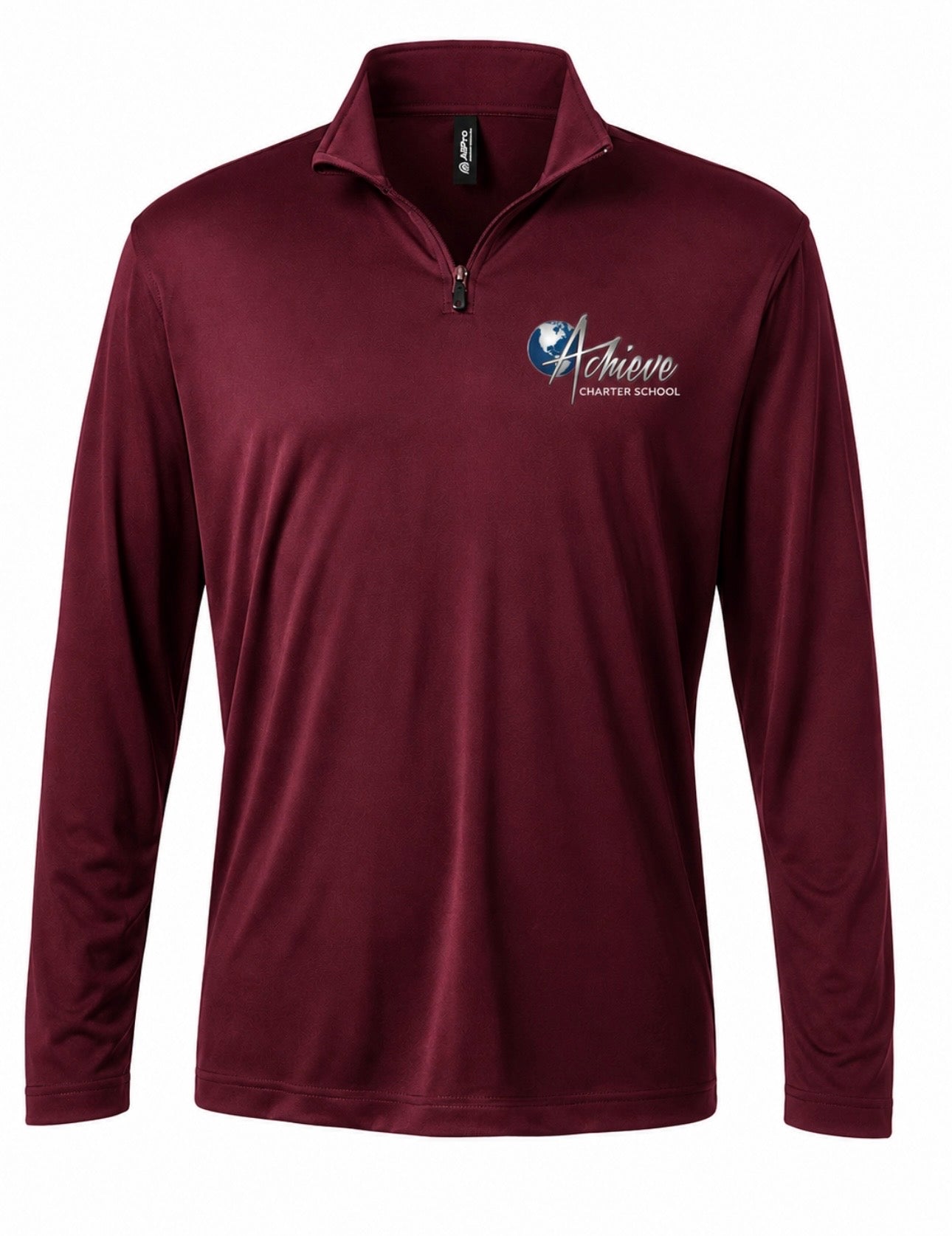 ADULT & YOUTH 1/4 zip Long Sleeve Performance Pullover