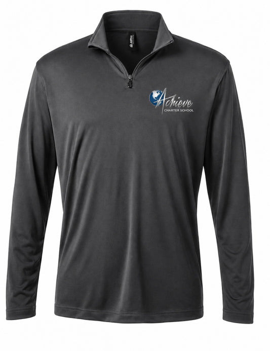 ADULT & YOUTH 1/4 zip Long Sleeve Performance Pullover