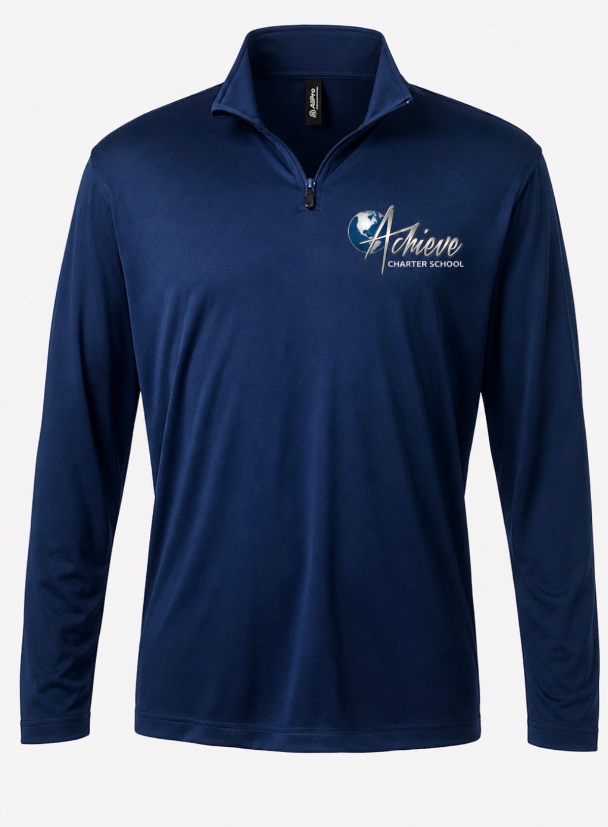 ADULT & YOUTH 1/4 zip Long Sleeve Performance Pullover